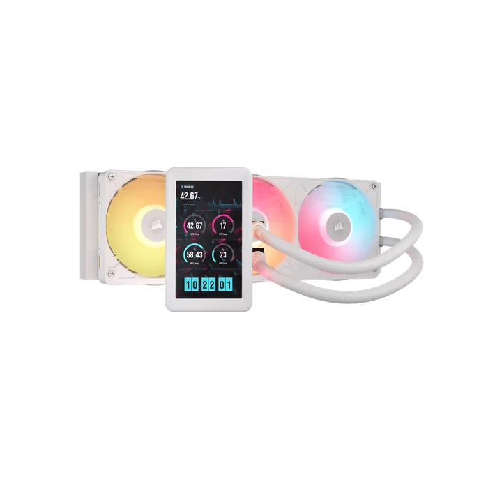 CORSAIR ICUE LINK TITAN II 360 RX LCD WHITE 