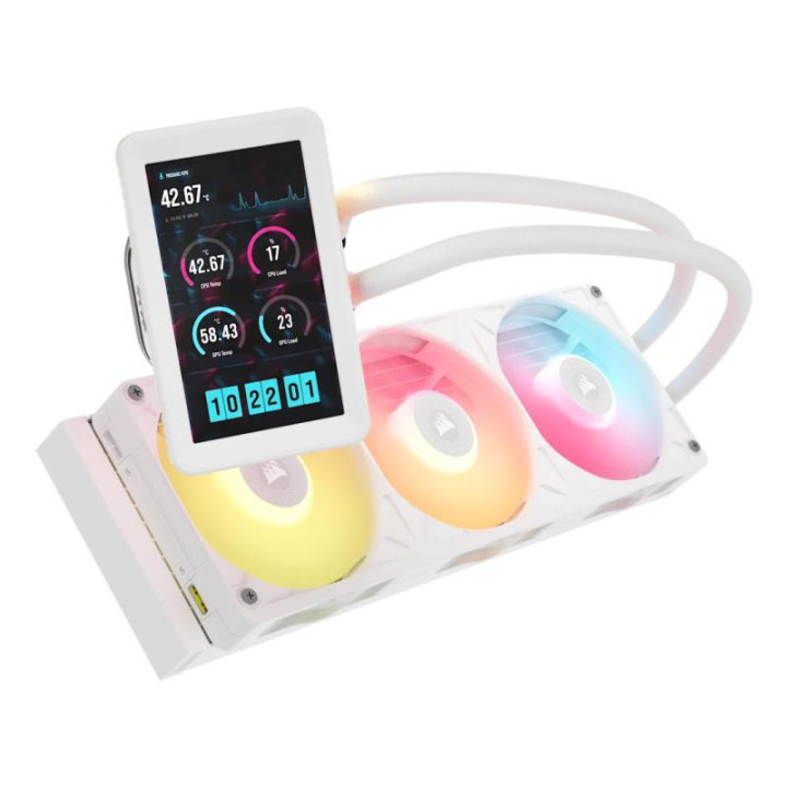CORSAIR ICUE LINK TITAN II 360 RX LCD WHITE 