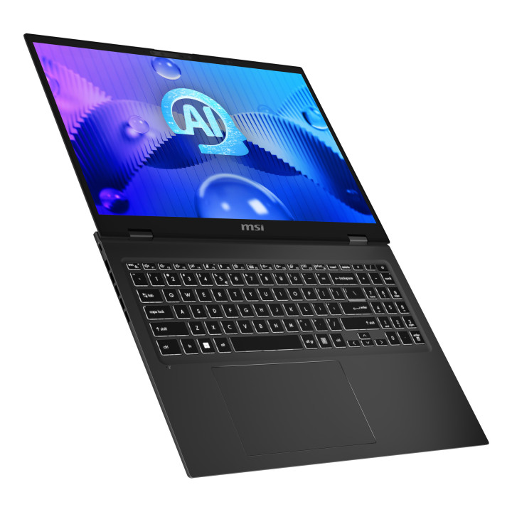 MSI PRESTIGE 16 AI EVO B1MG-234FRNN COPILOT+ PC INTEL CORE ULTRA 7 165H ORDINATEUR PORTABLE 40.6 CM (16) FULL HD+ 16 GO LPDDR5-S