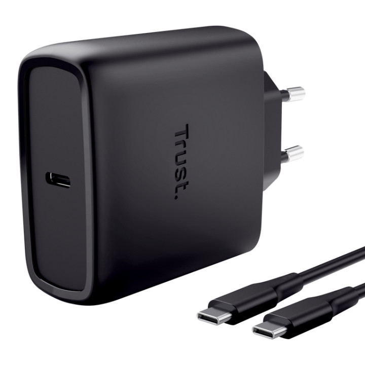 Trust SACOCHE BOLOGNA 16 + CHARGEUR 65W - NOIR