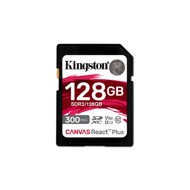 KINGSTON MICRO SDXC 128GO CLASS 10 - SDR2V6/128GB 