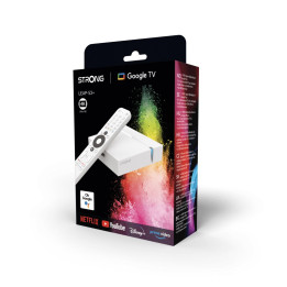 STRONG ANDROID BOX LEAP-S3+ - 4K/RJ45/WIFI - BLANC 