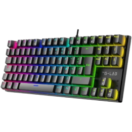 The G-LAB KEYZ MERCURY EX - TKL/MECANIQUE/FILAIRE/RGB/NOIR