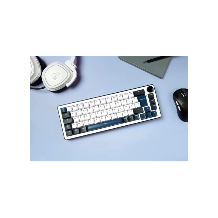 The G-LAB KEYZ ELITE 200 - 65%/MECANIQUE/SANS FIL/RGB/BLANC