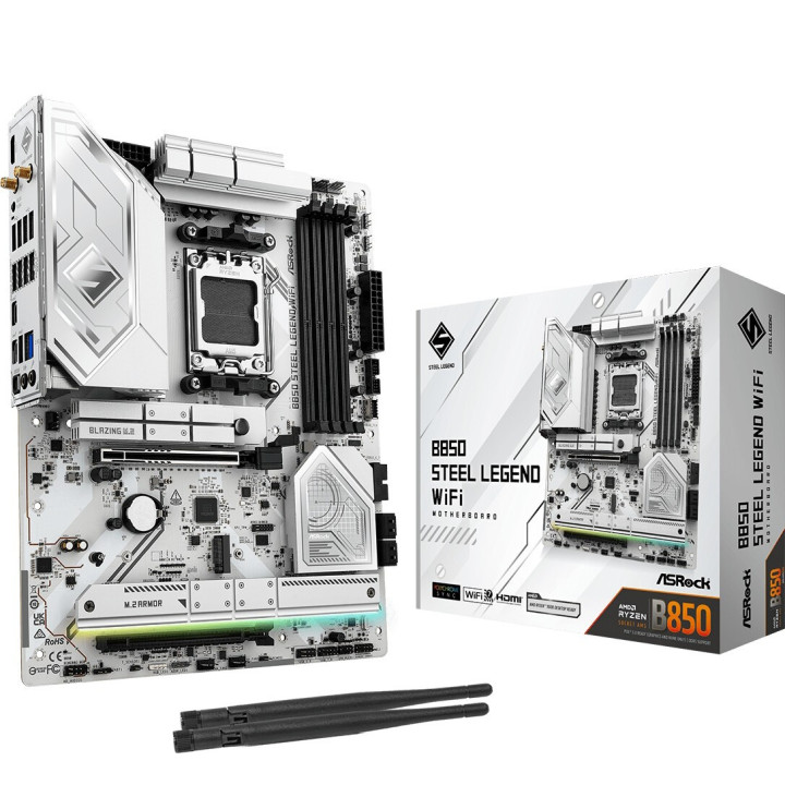 ASRock B850 STEEL LEGEND WIFI - B850/AM5/DDR5/AT