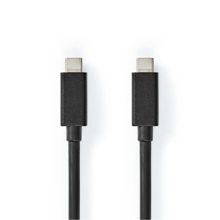 Nedis CABLE USB-C 3.2 MALE/MALE - 100W - 2M - NOIR