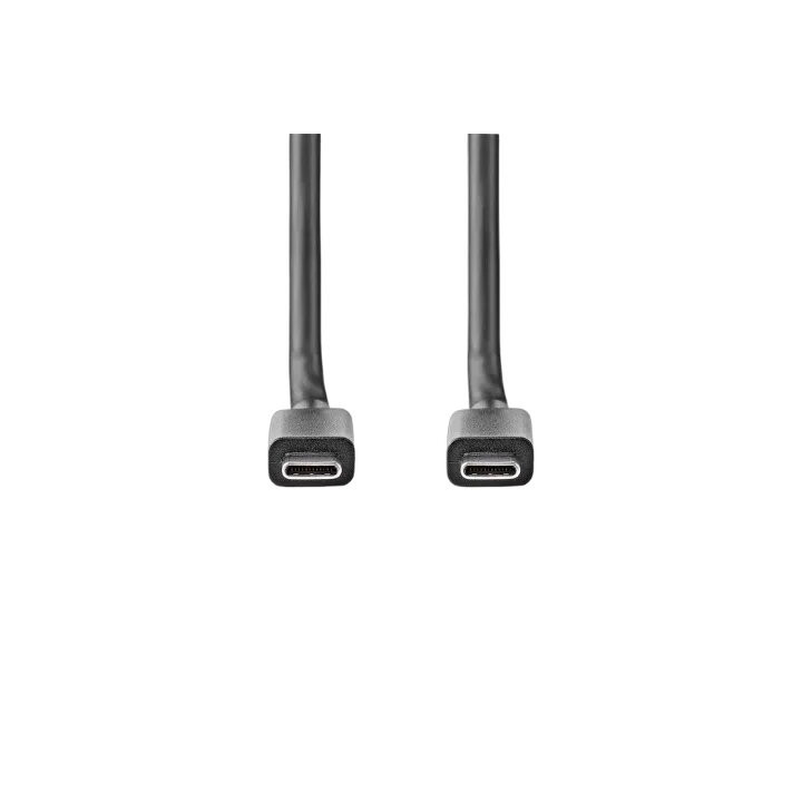 Nedis CABLE USB-C 3.2 MALE/MALE - 100W - 2M - NOIR