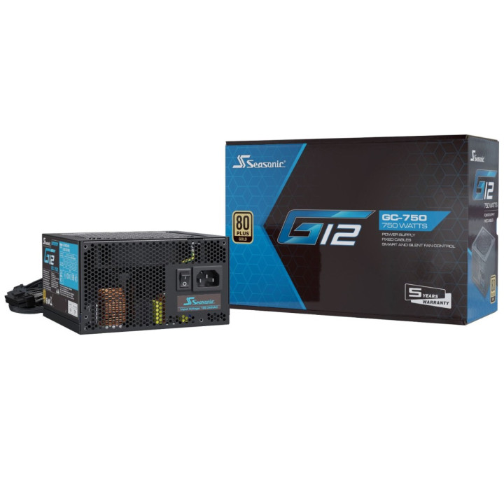SEASONIC ATX 750W 80+ GOLD - G12 GC-750 