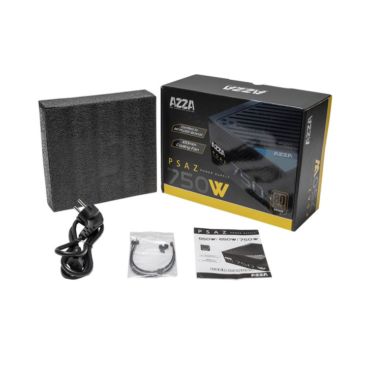 AZZA ATX 750W - 80+ BRONZE - PSAZ-750W 